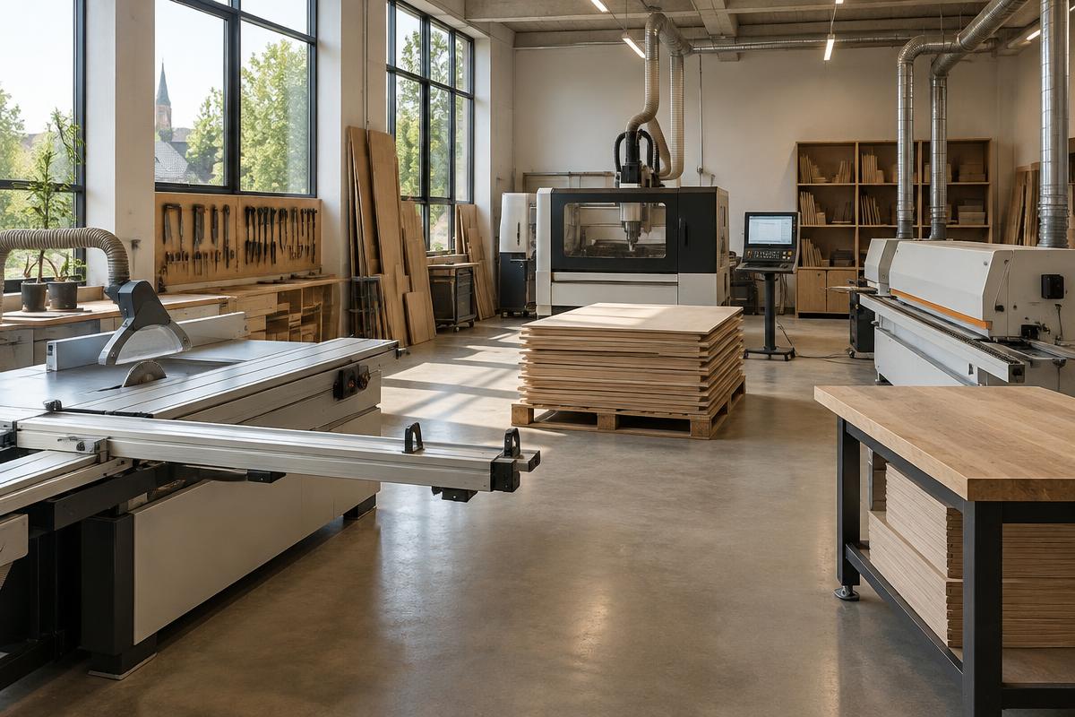 Sfeerbeeld: het atelier van Atelier Nowé in Oudenaarde