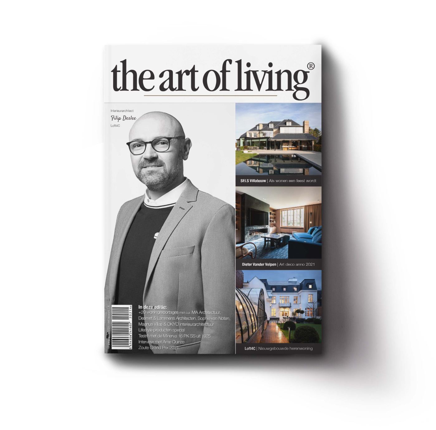 Magazine The Art of Living, waarin deze woning in Astene verscheen